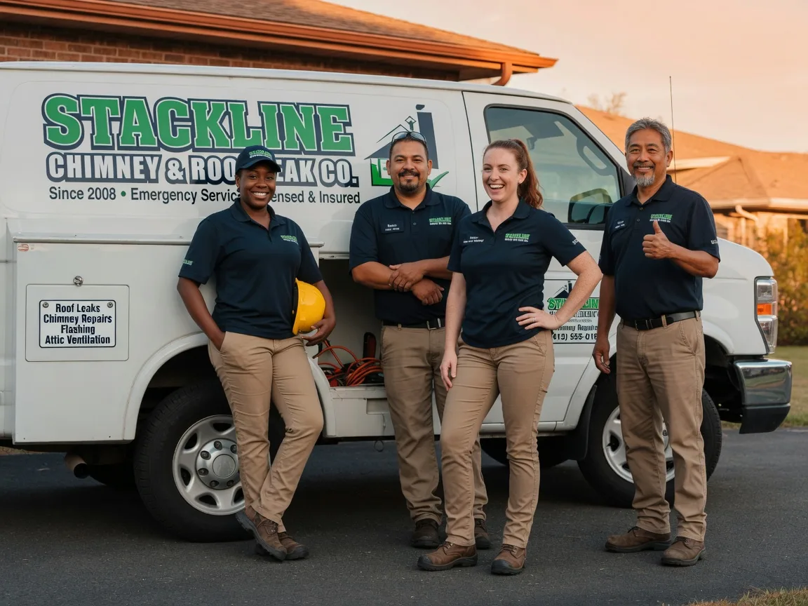 Chimney flashing repair company in Mount Ulla, NC